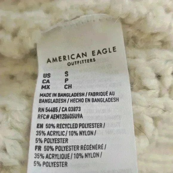 American Eagle lightweight Cardigan Boho Chic Size Small - Picture 9 of 10